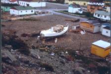 640: The "Kittiwake" under construction. (1983) [courtesy of Bernard Mulrooney]